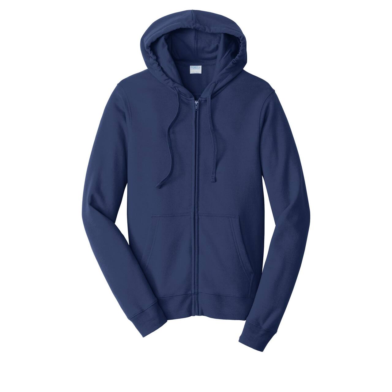 Port & Company® Fan Favorite Fleece Full-Zip Hooded Sweatshirt